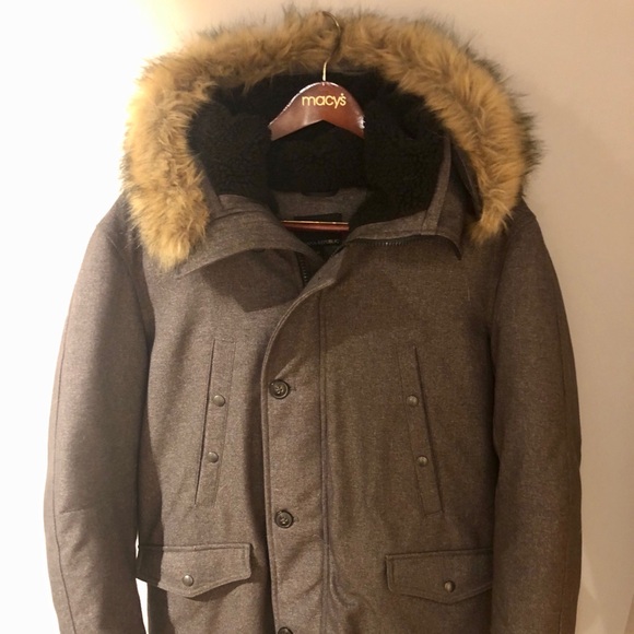 Mens Banana Republic Parka M - www 